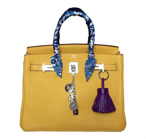 hermes birkin neon yellow